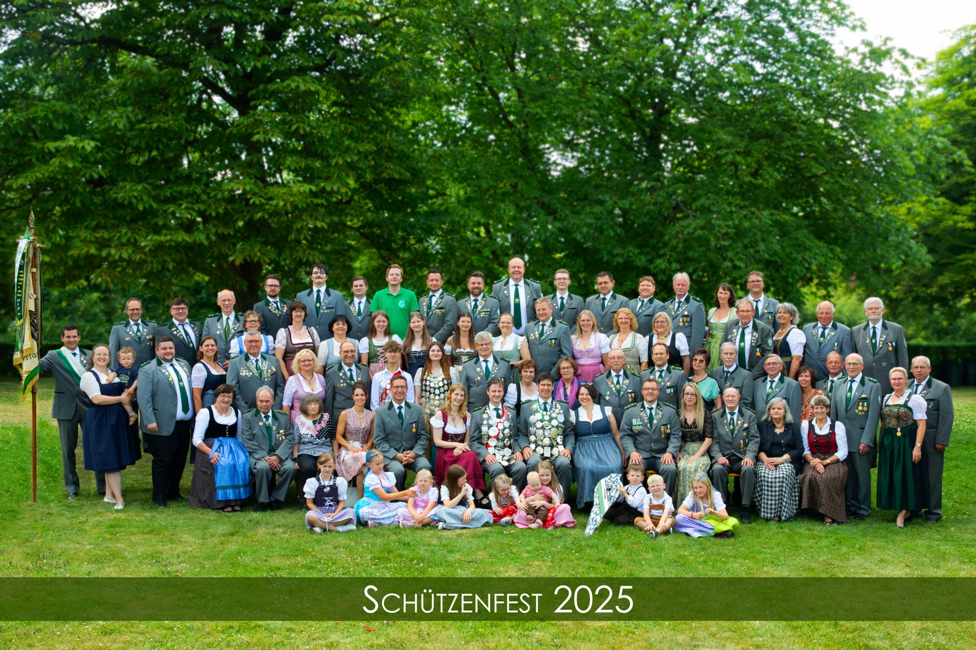 Gruppenfoto der Schützengesellschaft Rehau 2025