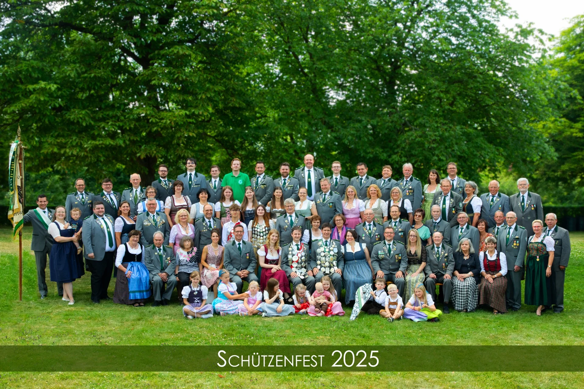 Gruppenfoto der Schützengesellschaft Rehau 2025