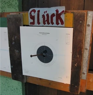 Volltreffer auf Glück